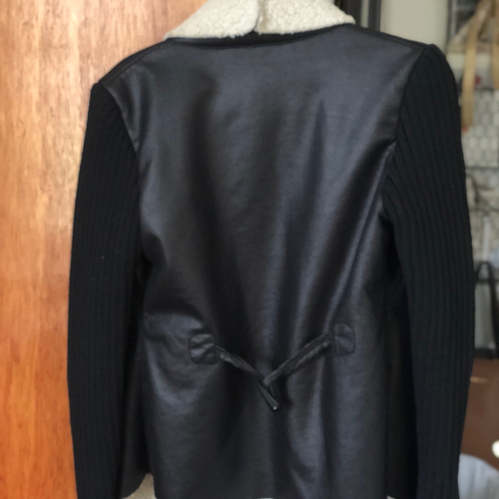 Sam Edelman Shearling Leather Jacket - image 3